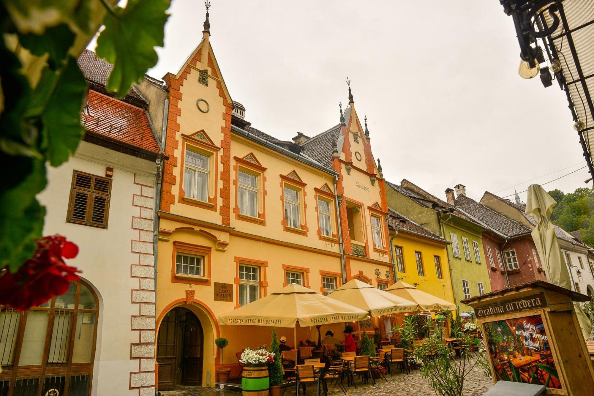 An Der Holztreppe Leilighet Sighişoara Eksteriør bilde